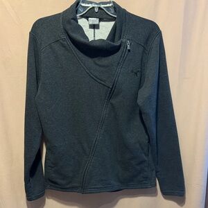 Puma Black and Gray zip up  Sweatshirt